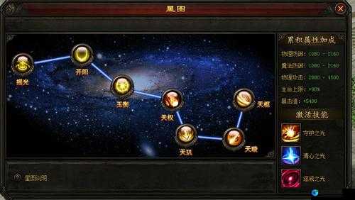 西游降魔篇3D星图系统可获得大量属性加成